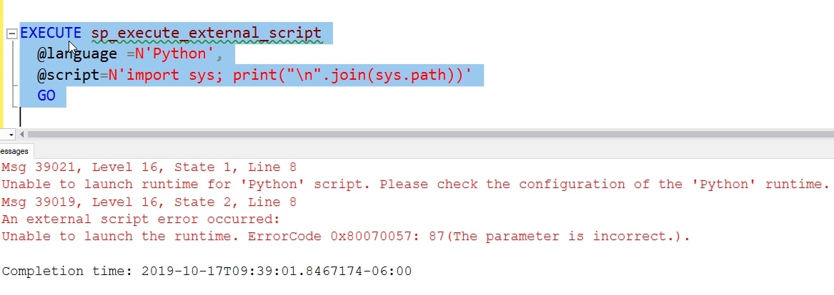 Runtime Error In Python