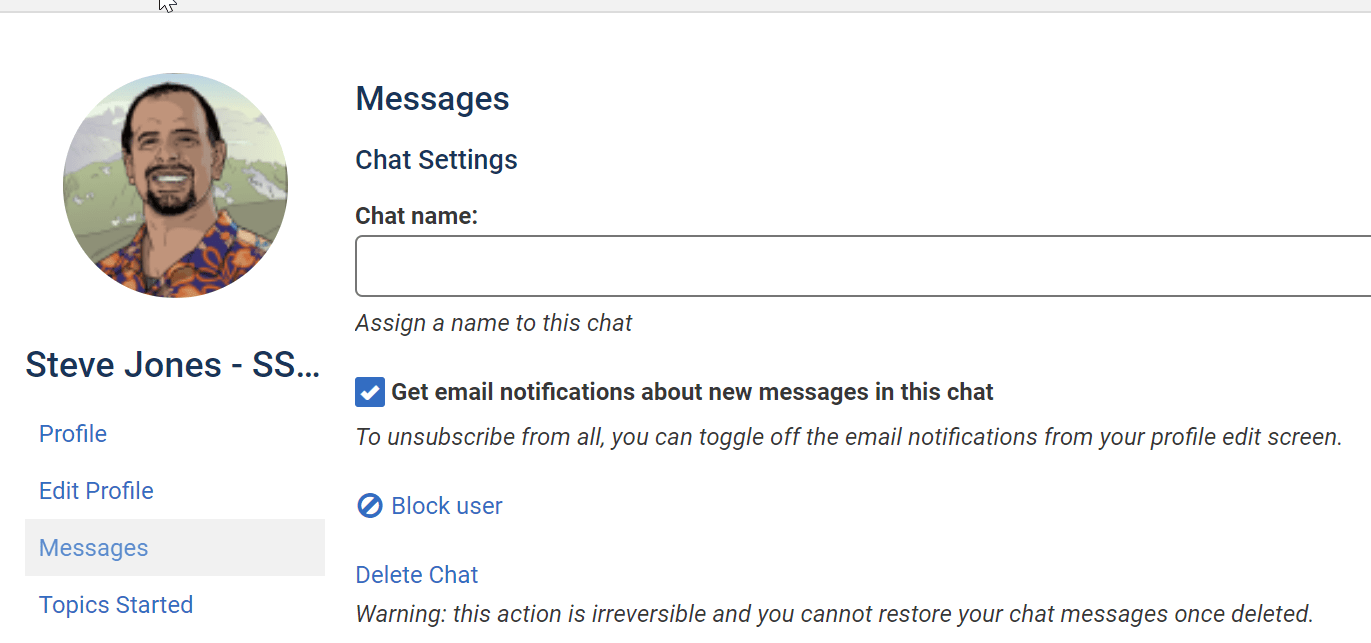 Blocking Private Messages – SQLServerCentral