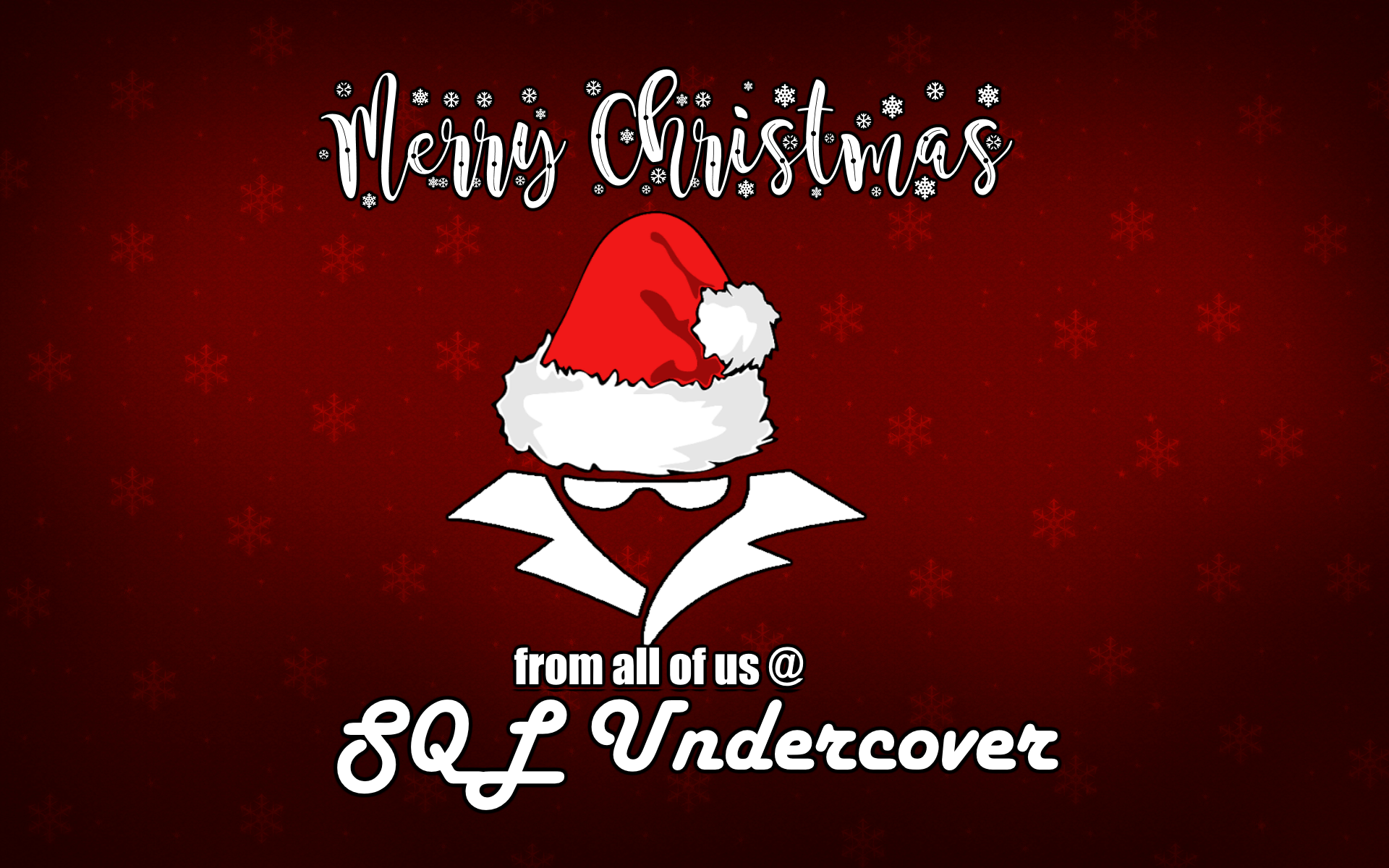 Merry Christmas image SQL Undercover