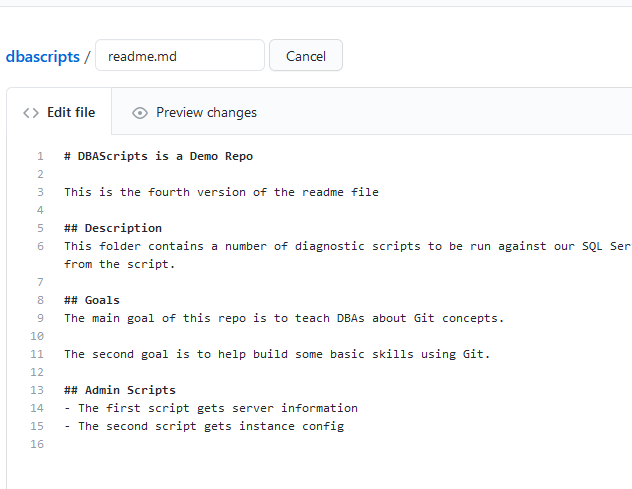 Basic Git for DBAs: Merging Code Between Branches – SQLServerCentral