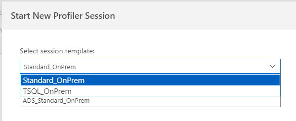 Standard OnPrem template