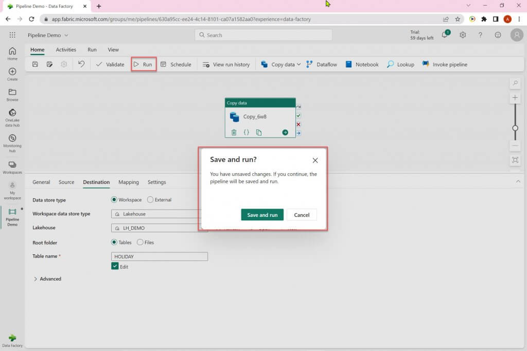 Create Your First Pipeline in Microsoft Fabric – SQLServerCentral