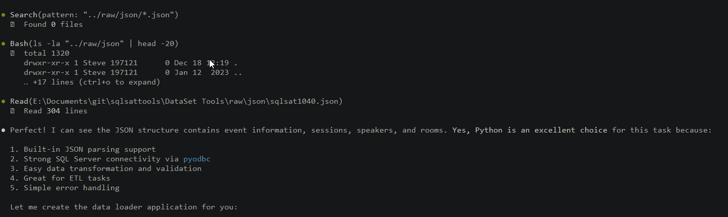 The plan from Claude