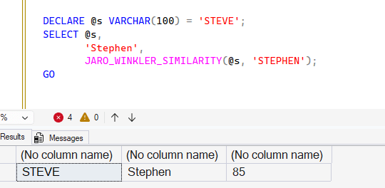 Basic function call with a variable and a constant.