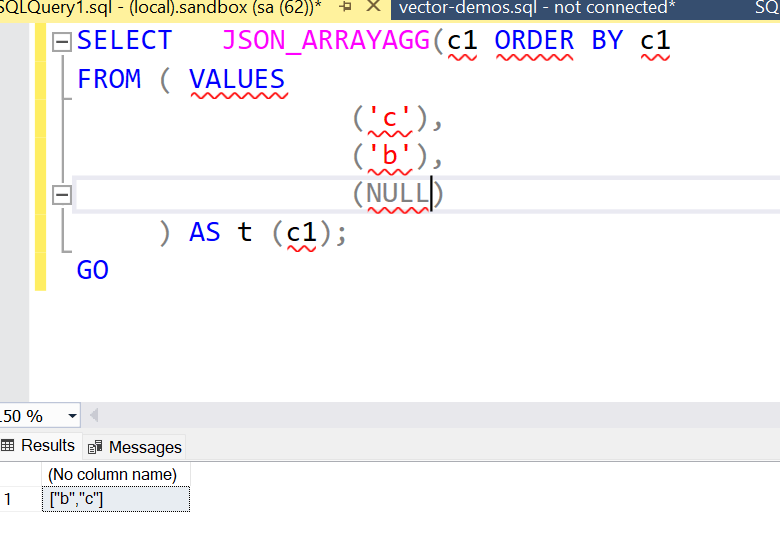 NULL element not included by default in JSON array