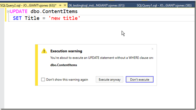 2016-06-01 19_11_06-SQLQuery2.sql - JOLLYGREENGIANT_SQL2014.TestingTSQL (JOLLYGREENGIANT_sjones (63)