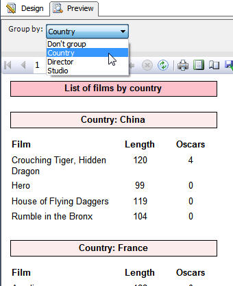 sql server reporting services grouping data