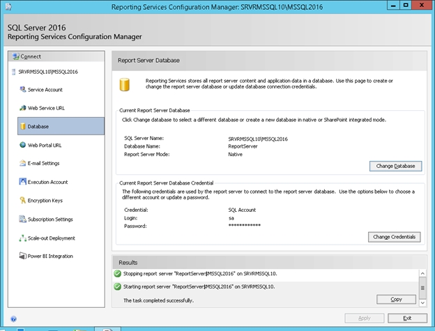 ms sql reporting services https