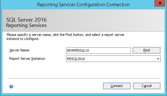 ms sql reporting services https