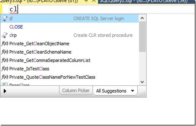 2016-09-23 10_24_42-SQLQuery3.sql - (local)_SQL2014.Sandbox (PLATO_Steve (61))_ - Microsoft SQL Serv