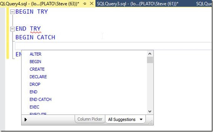 2016-09-23 12_13_39-SQLQuery4.sql - (local)_SQL2014.Sandbox (PLATO_Steve (63))_ - Microsoft SQL Serv