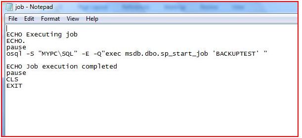 How to Execute an SQL Script