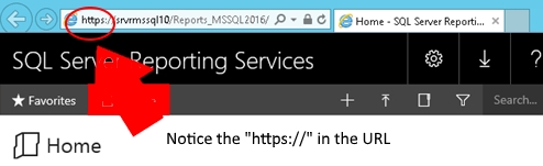 ms sql reporting services https