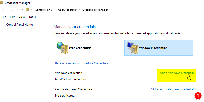 Connect to SQL Servers in another domain using Windows Authentication with Credential Manager