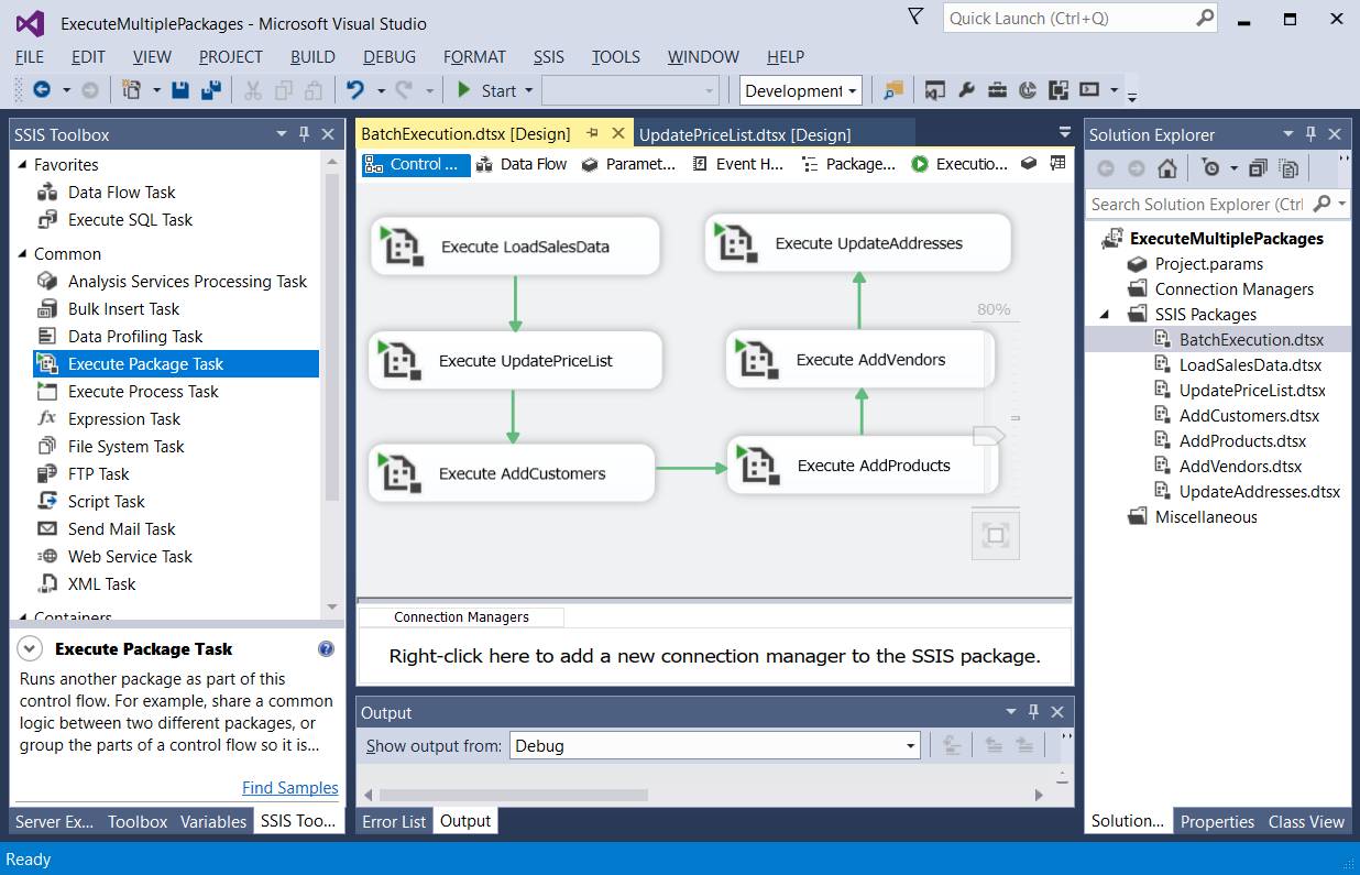 How to execute an SSIS package from the command line or a batch file –  SQLServerCentral