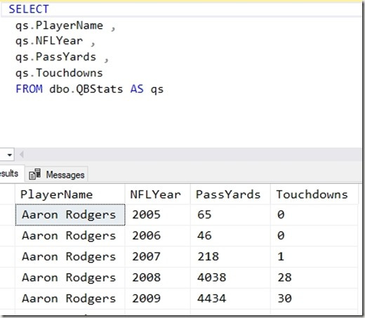 2018-08-22 18_57_25-SQLQuery1.sql - Plato_SQL2016.NFLAnalysis (PLATO_Steve (52))_ - Microsoft SQL Se
