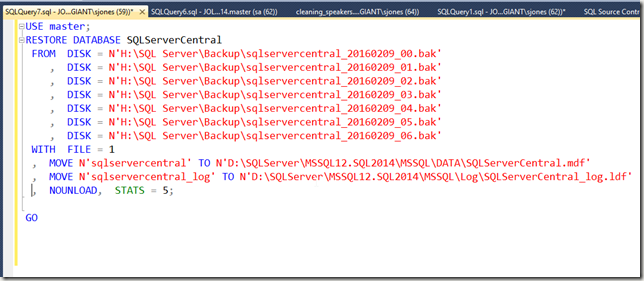 2016-02-16 12_16_07-SQLQuery7.sql - JOLLYGREENGIANT_SQL2014.master (JOLLYGREENGIANT_sjones (59))_ - 